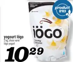 Marché Richelieu YOGOURT IÖGO | IÖGO YOGURT offer