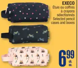 Jean Coutu EXECO Selected pencil cases and boxes offer