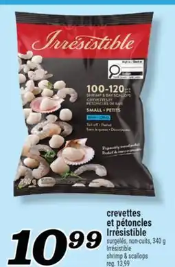 Marché Richelieu Crevettes et pétoncles Irrésistible | Irrésistible shrimp & scallops offer