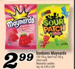 Marché Richelieu BONBONS MAYNARDS | MAYNARDS CANDIES offer