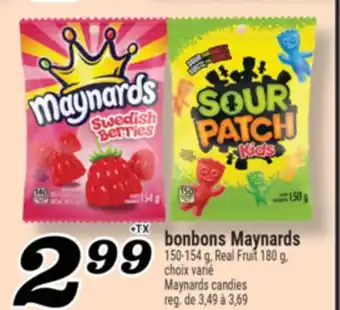 Marché Richelieu BONBONS MAYNARDS | MAYNARDS CANDIES offer