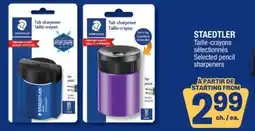 Jean Coutu STAEDTLER Selected pencil sharpeners offer