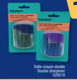 Jean Coutu EQUATION Double sharpener offer