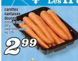 Marché Richelieu CAROTTES NANTAISES DOUCES | SWEET NANTES CARROTS offer