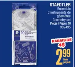 Jean Coutu STAEDTLER Geometry set offer