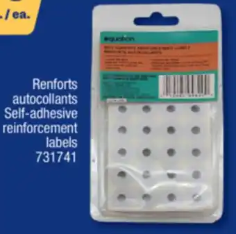 Jean Coutu Renforts autocollants Self-adhesive offer