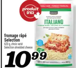 Marché Richelieu FROMAGE RÂPÉ SELECTION | SELECTION SHREDDED CHEESE offer