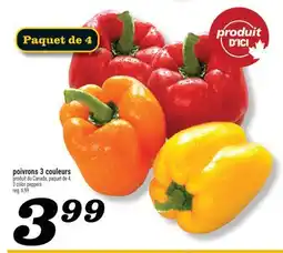 Marché Richelieu POIVRONS 3 COULEURS | 3 COLOR PEPPERS offer