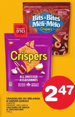 Marches Tradition CHRISTIE CRACKERS OR SNACK & CRACKER MIX offer