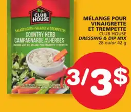 Marches Tradition CLUB HOUSE DRESSING & DIP MIX offer