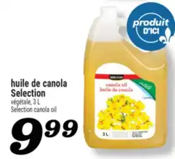 Marché Richelieu HUILE DE CANOLA SELECTION | SELECTION CANOLA OIL offer