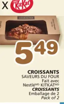 Marches Tradition Nestlé KITKAT CROISSANTS offer