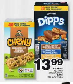 Marches Tradition QUAKER CHEWY, DIPPS BARS offer