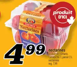 Marché Richelieu NECTARINES | NECTARINES offer