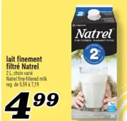 Marché Richelieu LAIT FINEMENT FILTRÉ NATREL | NATREL FINE-FILTERED MILK offer