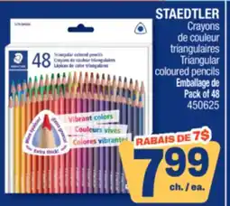 Jean Coutu STAEDTLER Triangular coloured pencils offer
