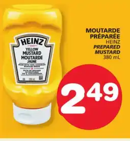 Marches Tradition HEINZ PREPARED MUSTARD offer