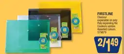 Jean Coutu FIRSTLINE Classeur Poly expanding file offer