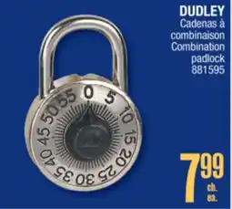 Jean Coutu DUDLEY Combination padlock offer