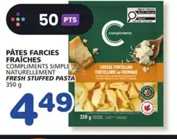 Marches Tradition COMPLIMENTS SIMPLE NATURELLEMENT FRESH STUFFED PASTA offer