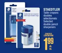 Jean Coutu STAEDTLER Selected double pencil sharpeners offer