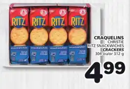 Marches Tradition CHRISTIE RITZ SNACKWICHES CRACKERS offer