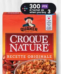 Marches Tradition QUAKER (900 g ou 1 kg) CEREAL*, OATMEAL OR INSTANT OATMEAL offer