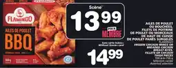 Marches Tradition FLAMINGO FROZEN CHICKEN WINGS OR BREADED CHICKEN BREAST BITES, FILLETS OR CHICKEN THIGH PIECES offer