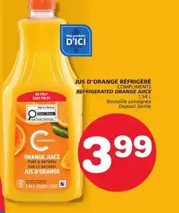 Marches Tradition COMPLIMENTS REFRIGERATED ORANGE JUICE offer