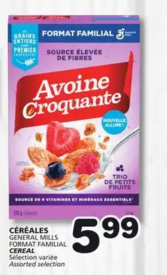 Marches Tradition GENERAL MILLS FORMAT FAMILIAL CEREAL offer