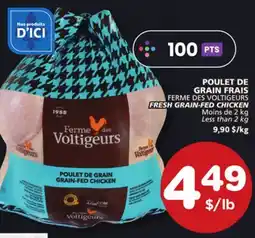 Marches Tradition FERME DES VOLTIGEURS FRESH GRAIN-FED CHICKEN offer
