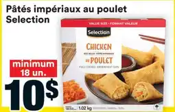 Super C Pâtés impériaux au poulet Selection offer