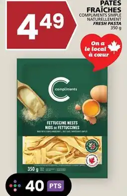 Rachelle-Bery Grocery COMPLIMENTS SIMPLE NATURELLEMENT FRESH PASTA offer