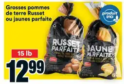 Super C Grosses pommes de terre Russet ou jaunes parfaite offer