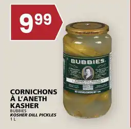 Rachelle-Bery Grocery BUBBIES KOSHER DILL PICKLES offer