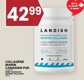 Rachelle-Bery Grocery LANDISH PUR LANDISH PURE CANADIAN MARINE COLLAGEN offer
