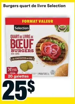 Super C Burgers quart de livre Selection offer