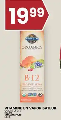 Rachelle-Bery Grocery GARDEN OF LIFE B12, D3 VITAMIN SPRAY 58 mL offer