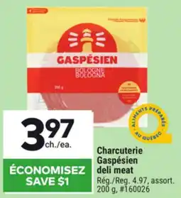 Giant Tiger Charcuterie Gaspésien deli meat offer