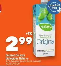 Marche Ami boisson de soya biologique Natur‑a offer