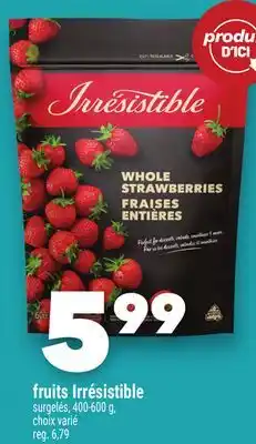 Marche Ami fruits Irrésistible offer