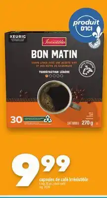 Marche Ami capsules de café Irrésistible offer