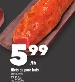 Marche Ami filets de porc frais offer
