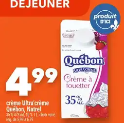 Marche Ami crème Ultra'crème Québon, Natrel offer