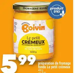 Marche Ami préparation de fromage fondu Le petit crémeux offer