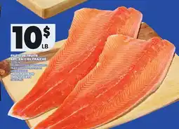 Provigo FRESH RAINBOW TROUT FILLETS offer