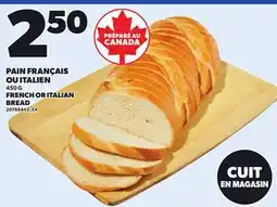 Provigo FRENCH OR ITALIAN BREAD, 450 G offer