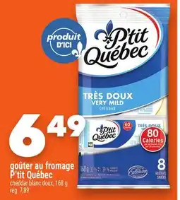 Marche Ami goûter au fromage P'tit Québec offer