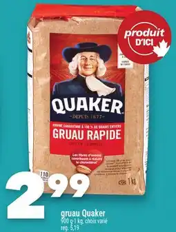 Marche Ami gruau Quaker offer