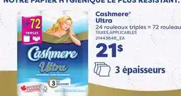 Provigo CASHMERE ULTRA, 24 ROULEAUX TRIPLES = 72 ROULEAU offer